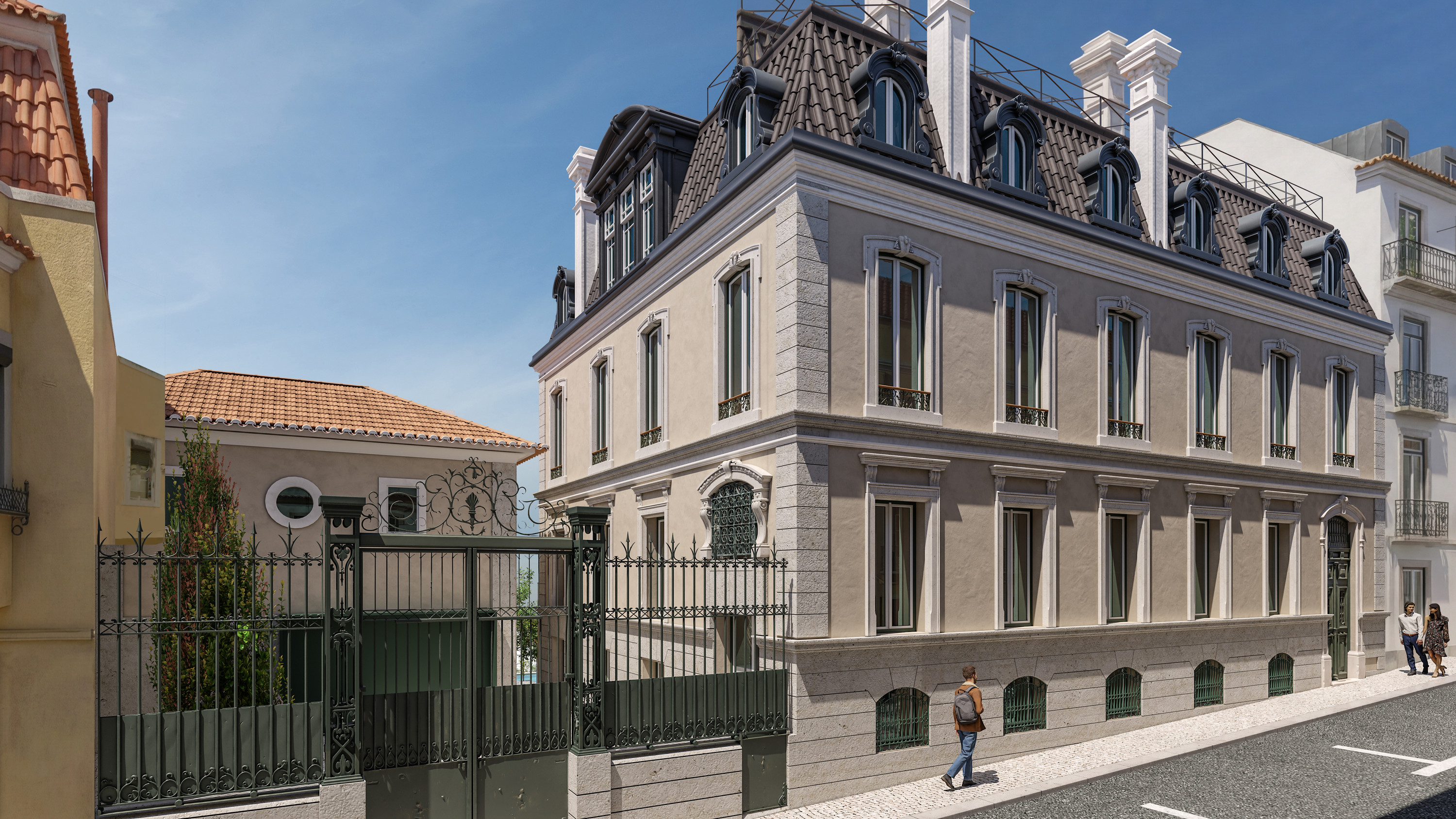 Heritage urban facade visualisation